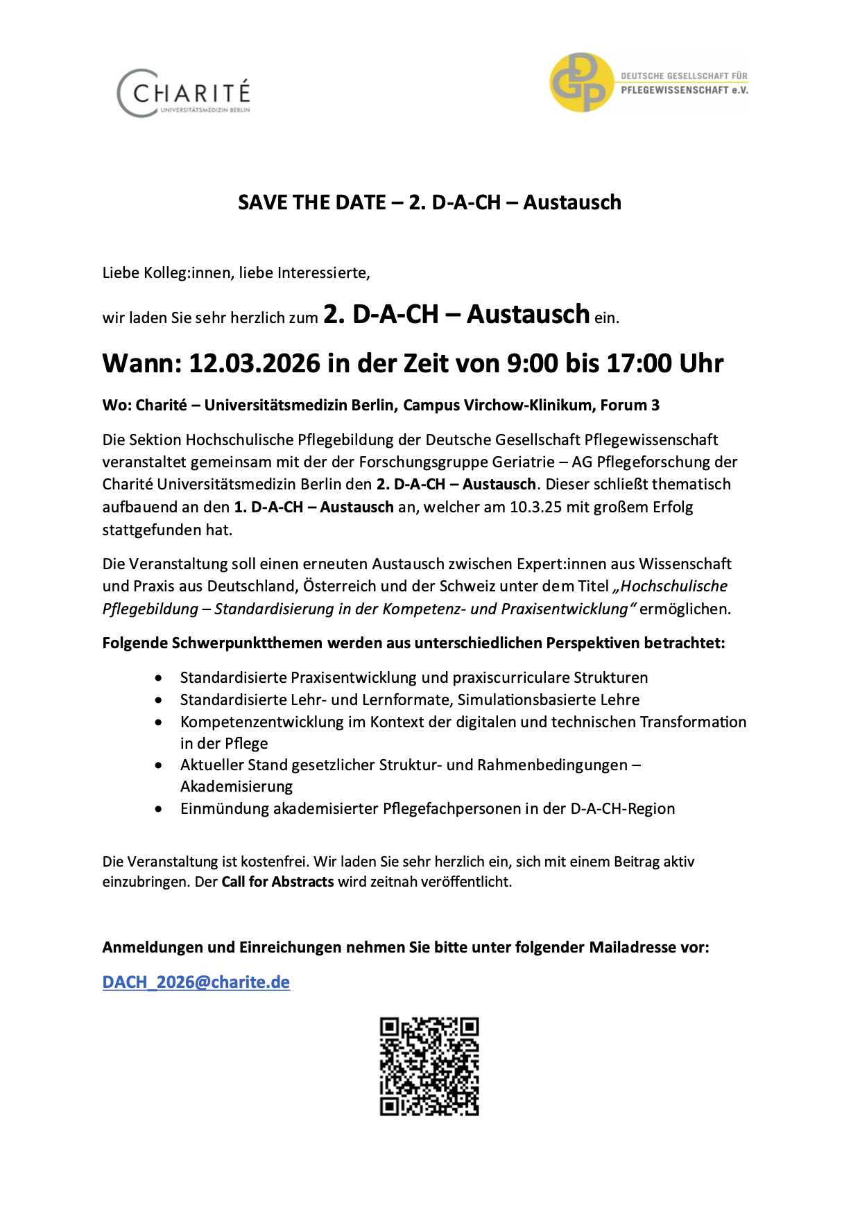  2. D-A-CH Austausch Flyer Vorschau
